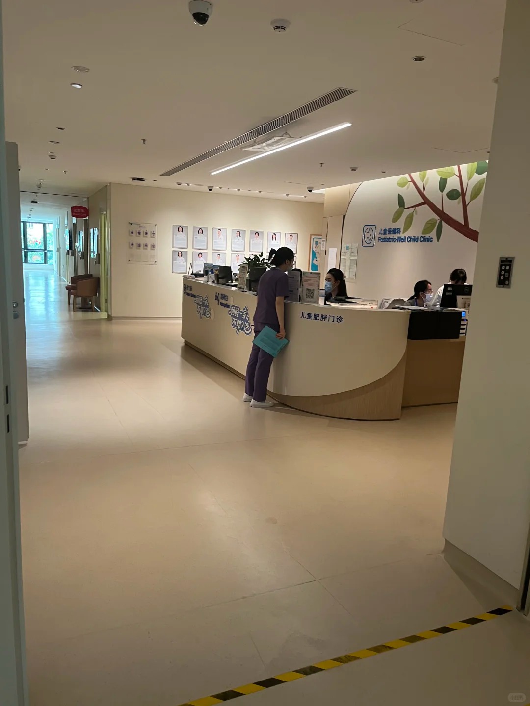 Kids play area with hopscotch floor at Shenzhen UFH
